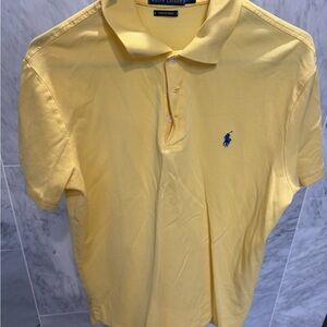 Ralph Lauren Men's Polo Shirt in Yellow